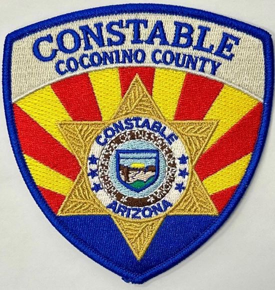 COCONINO COUNTY CONSTABLE, AZ SHOULDER PATCH.
